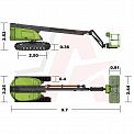 Чертеж Телескопический подъемник ZOOMLION ZT14JC