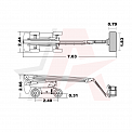 Чертеж Телескопический подъемник Dingli BT20CHRT2